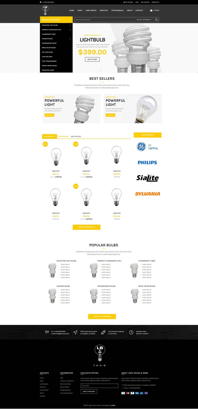 Lightbulbs and more