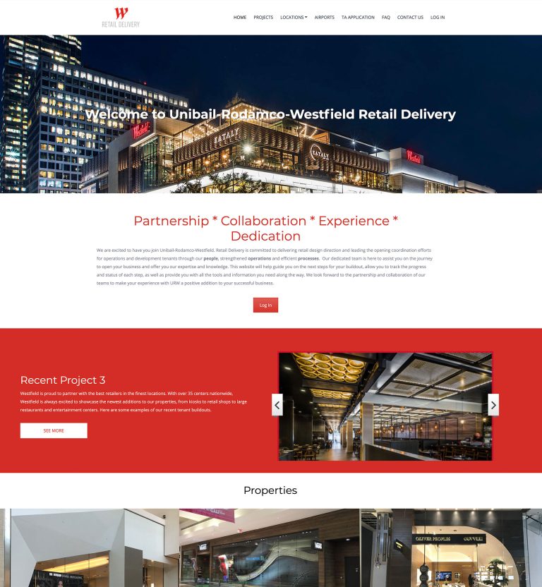 Westfield Tenant Coordination