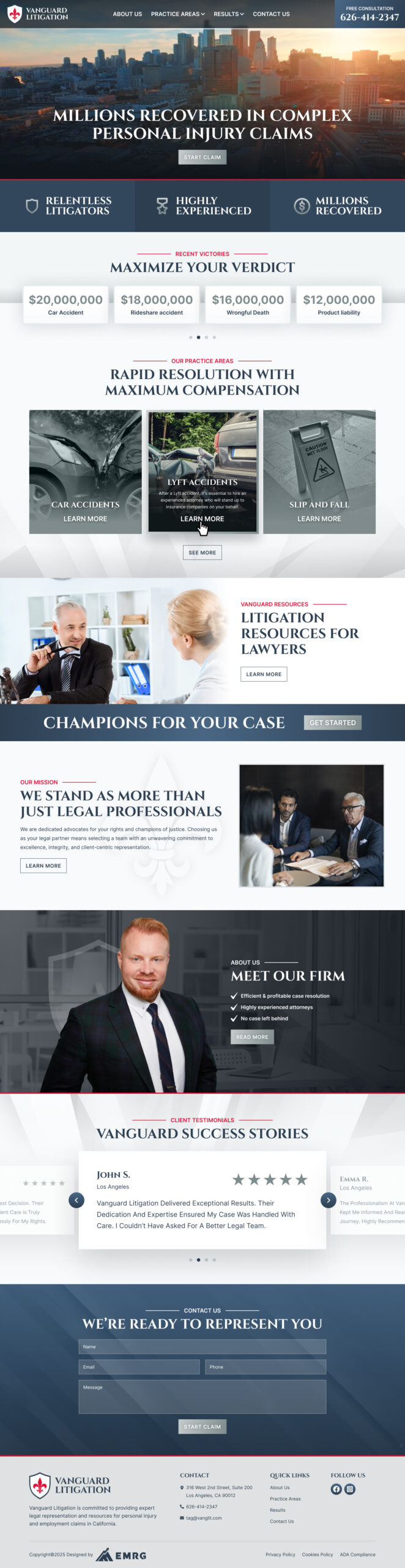 Vanguard Litigation